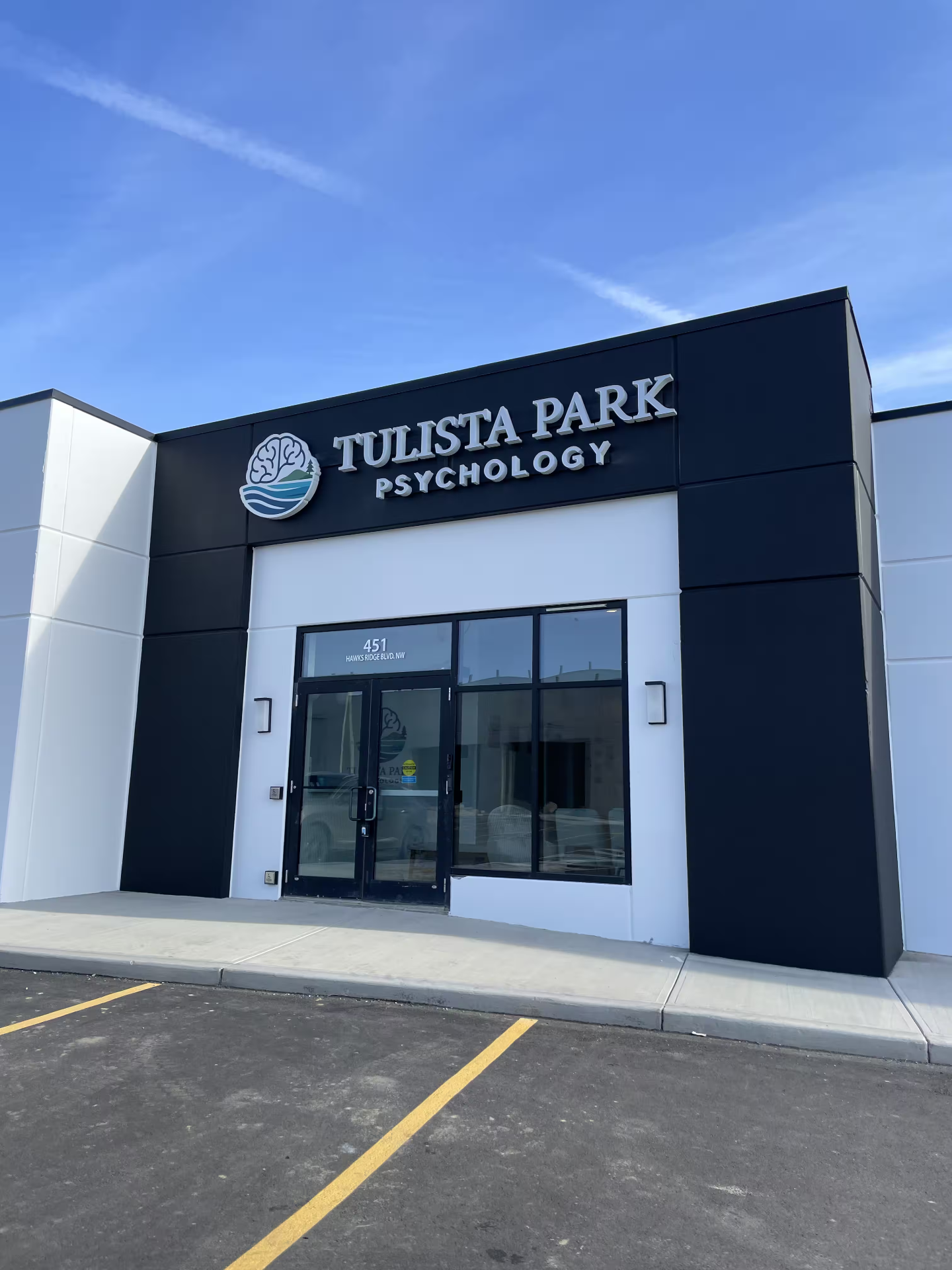 Tulista Park Psychology exterior at Hawks Ridge